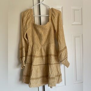 AE Floral Yellow Dress